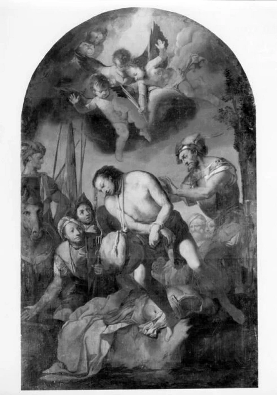 Il martirio di San Floriano - Vicenza, Chiesa dei Santi Felice e Fortunato